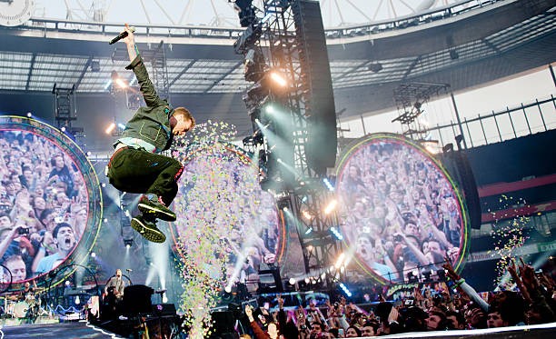 Buổi hòa nhạc của Coldplay tại Emirates. 