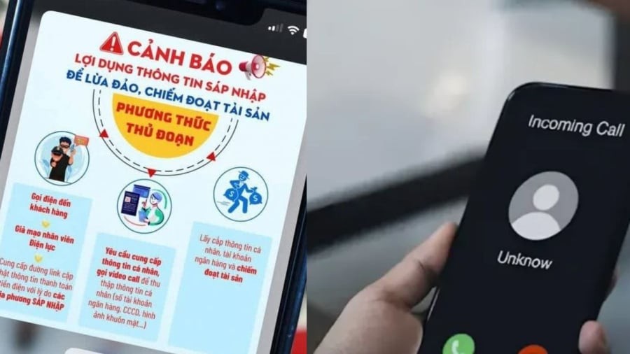 Người dân cần cảnh giác với những cuộc gọi giả danh cán bộ yêu cầu cập nhật thông tin do sáp nhập