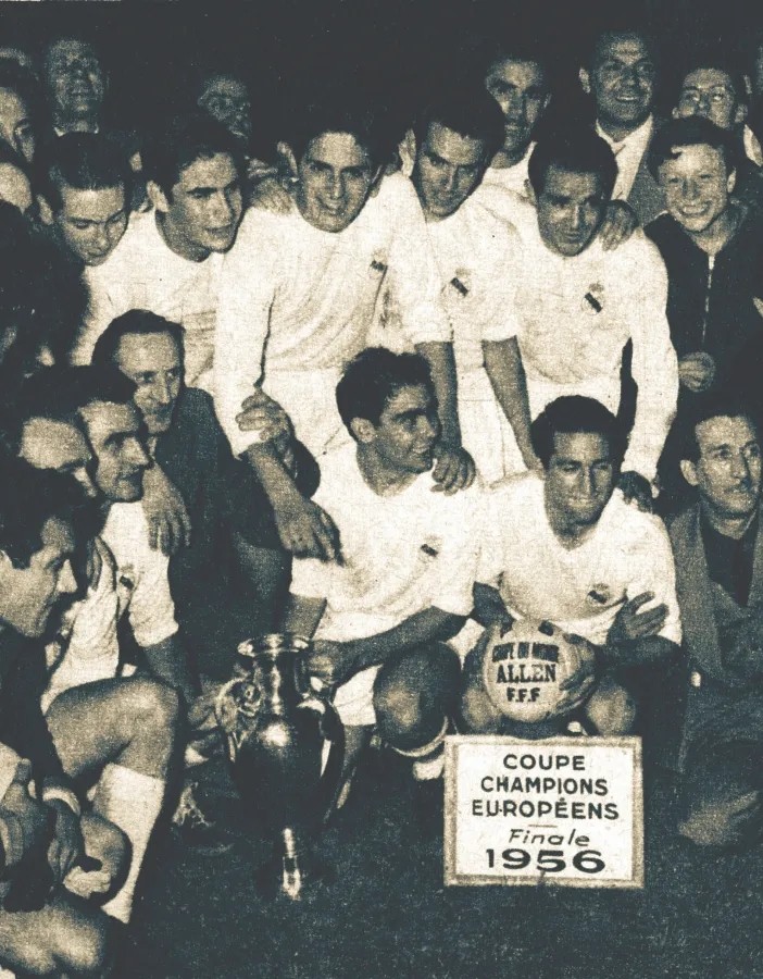 Real Madrid là nhà vô địch châu Âu đầu tiên.