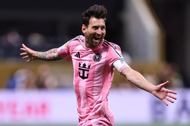 Messi có trận đấu thăn hoa với 2 bàn thắng cho Inter Miami.