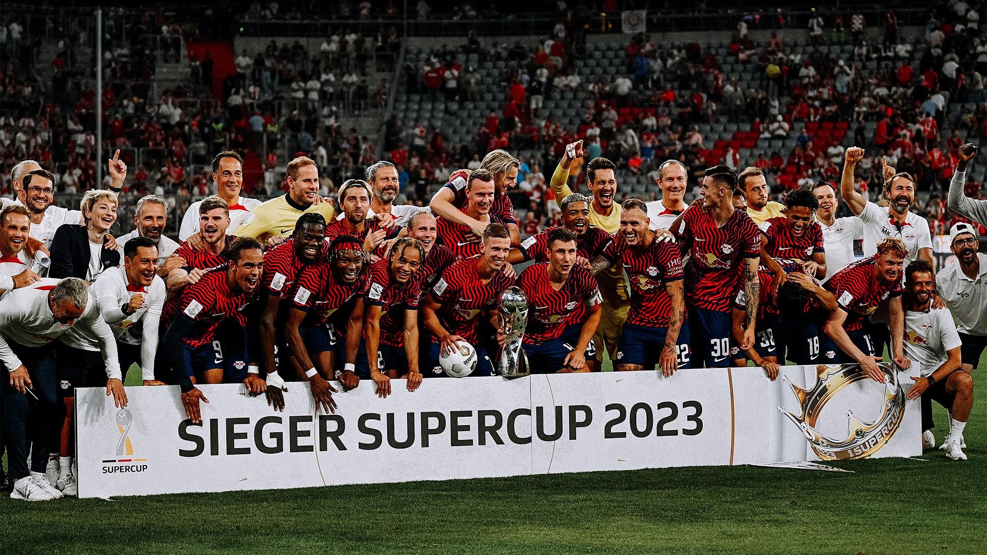 Leipzig nâng cao danh hiệu siêu cup Đức