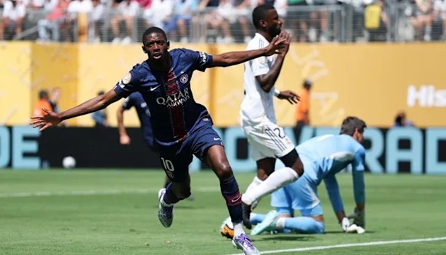 Dembele đang rất thăng hoa.