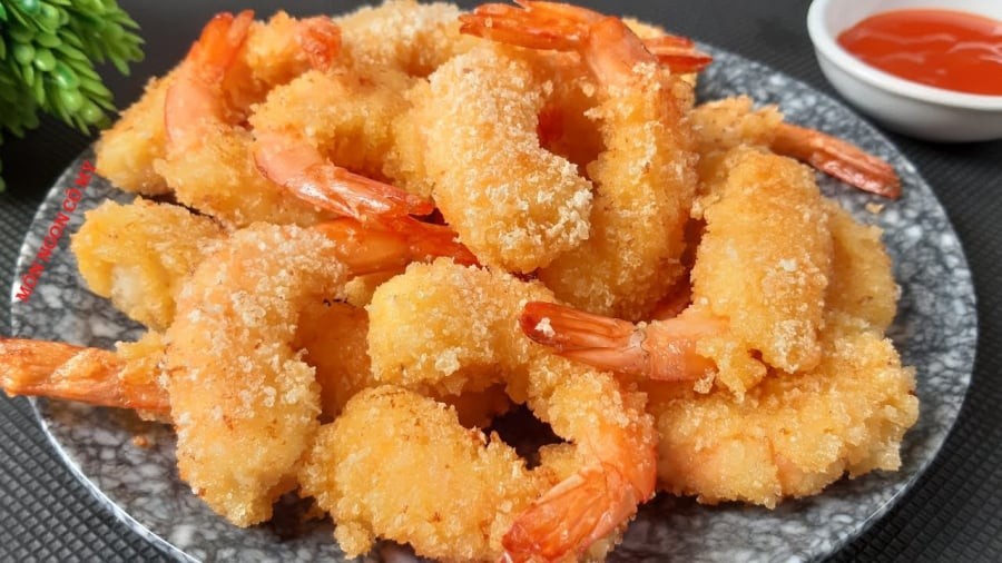 Cách nấu tôm chiên xù