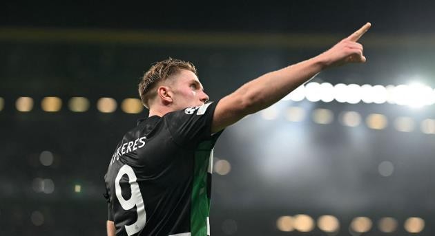 Arsenal chuẩn bị hoàn tất vụ Gyokeres.
