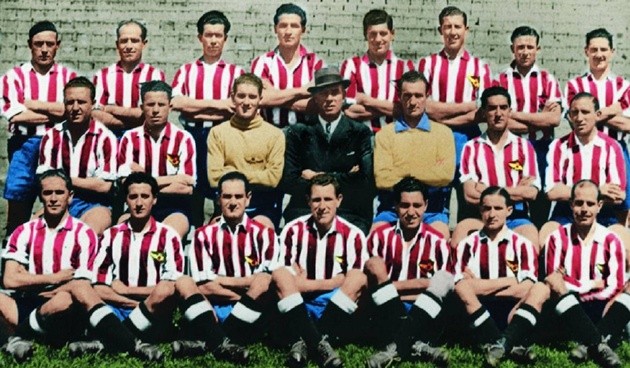 Athletic Aviacion de Madrid năm 1940.