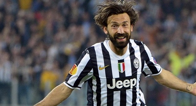 Andrea Pirlo cùng Juventus làm nên lịch sử.