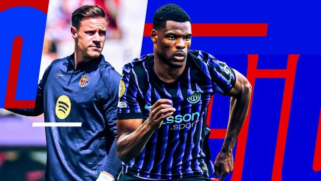 Ter Stegen có thể mở cánh cửa cho Dumfries rời Inter.