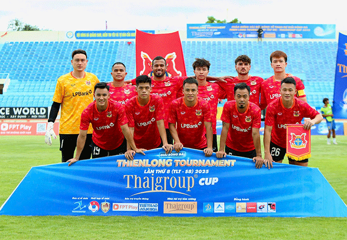 Ninh Bình có trận đấu ra quân tại giải Thiên Long Tournament (TLT S8) – Thaigroup Cup 2025