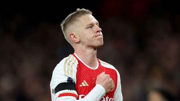 Zinchenko mất dần vị trí ở Arsenal.