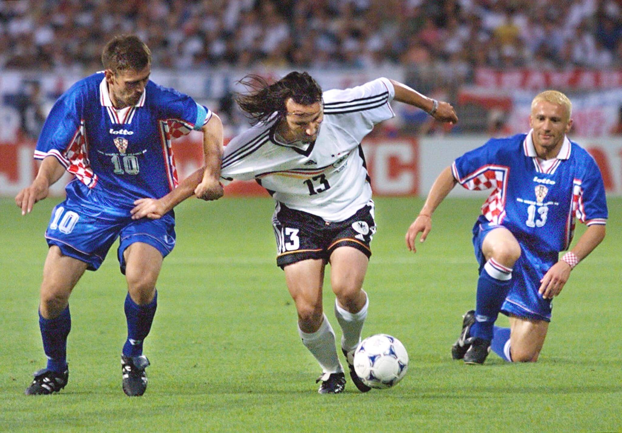Croatia đánh bại Đức ở World Cup 1998