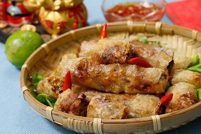 Làm nem tôm để lâu không ỉu