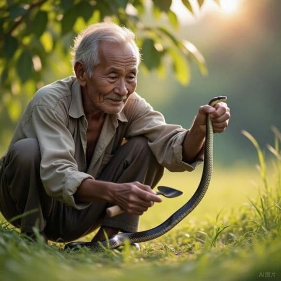Theo ông Vương, rắn là loài săn mồi bậc cao trong tự nhiên, cực kỳ nhạy với mùi của con mồi – đặc biệt là chuột. 
