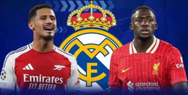 Real đang để mắt đến cả Konate lẫn Saliba. 