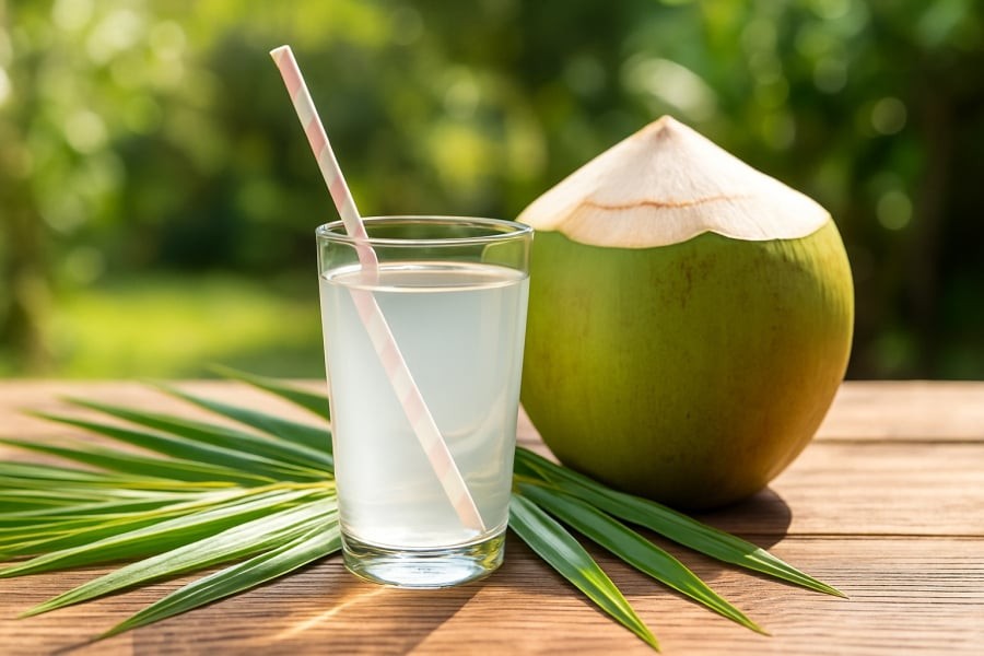 Nước dừa – món quà mát lành từ thiên nhiên, nhưng không phải ai cũng nên uống nhiều.
