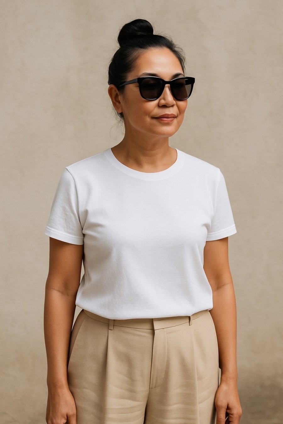 Áo thun trơn – lựa chọn