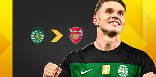 Viktor Gyokeres chính thức gia nhập Arsenal.