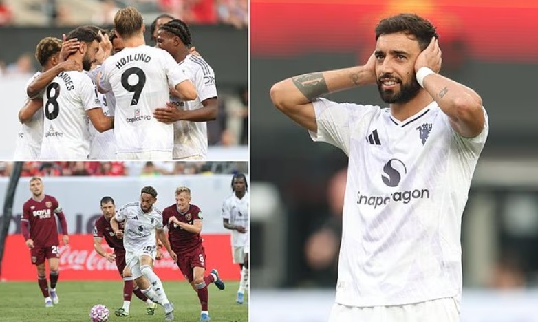 Manchester United có màn thể hiện ấn tượng trước West Ham. 