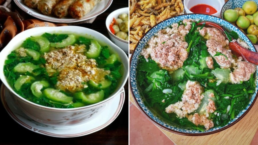 Canh cua giã tay theo kiểu truyền thống sẽ tốn nhiều thời gian và công sức hơn nhưng được đánh giá là ngon hơn.