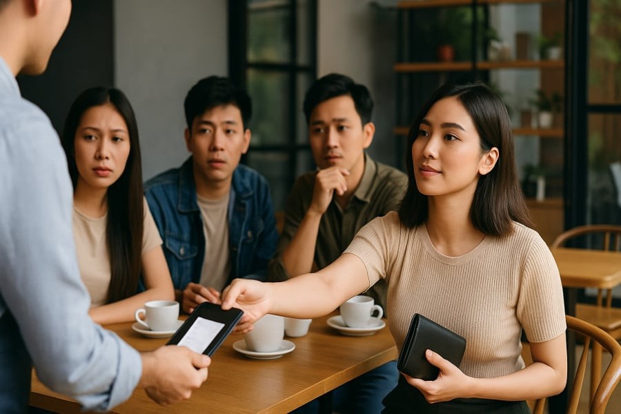 Khi bạn luôn là người rút ví trước, mối quan hệ dần trở nên lệch về một phía.