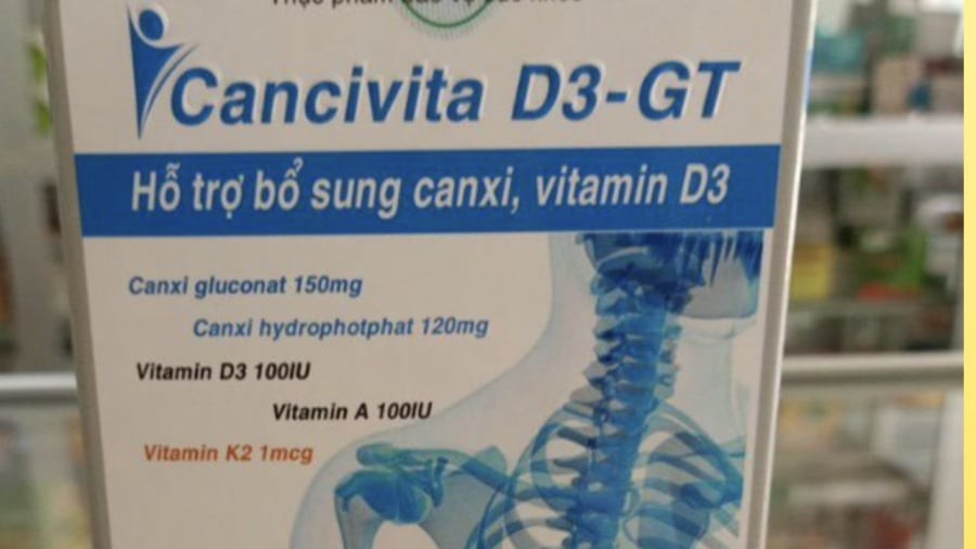 Thu hồi 2 lô sản phẩm vì có những thành phần không có trong hồ sơ công bố