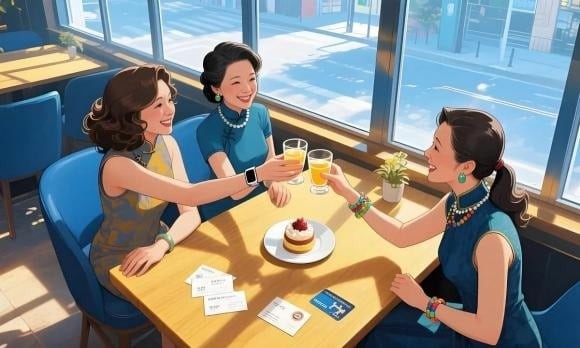 Trong kiểu tình bạn này, mỗi câu chuyện dường như luôn bị biến thành một cuộc đua ngầm: nhà ai khang trang hơn, con cái ai thành đạt hơn, vóc dáng ai gọn gàng hơn… 