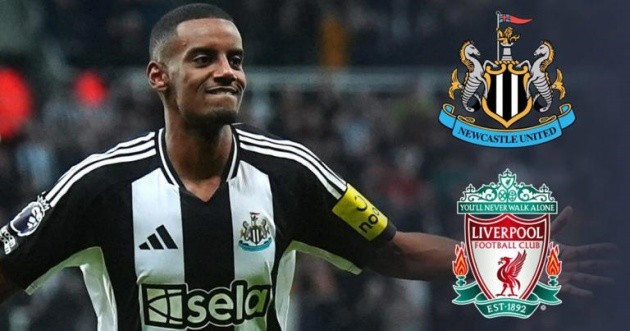 Isak đang được Liverpool theo đuổi.
