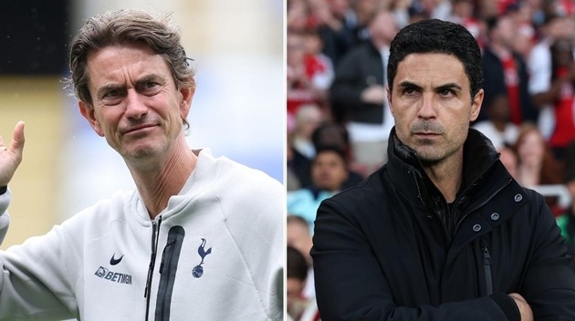 Mikel Arteta và Thomas Frank sẽ so tài trên đất Hồng Kông.