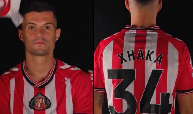 Xhaka gia nhập Sunderland.