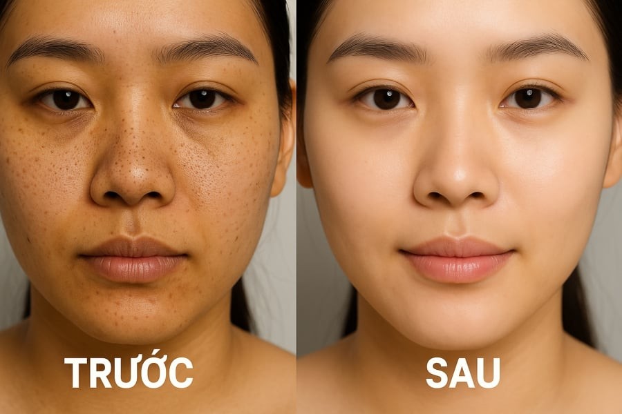 Kiên trì áp dụng đúng cách, giấm gạo có thể cải thiện làn da đáng kể chỉ sau vài tuần.
