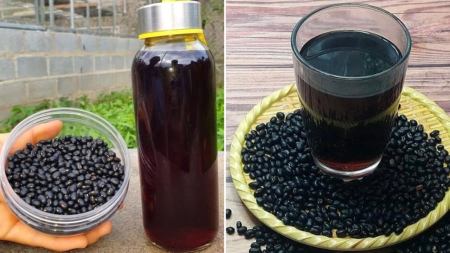 Nước đậu đen rang mang lại nhiều lợi ích cho sức khỏe.