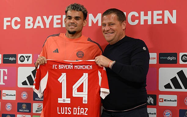 Diaz đã chính thức cập bến Bayern.