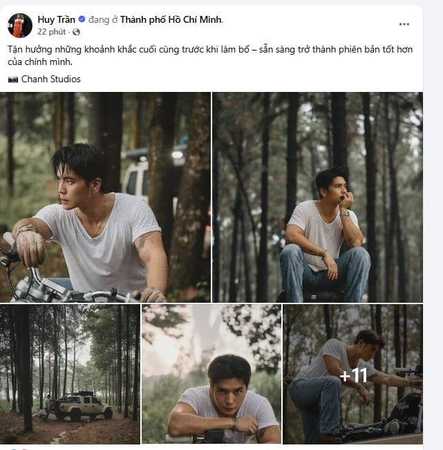 Netizen hài hước để lại bình luận trêu Huy Trần rằng 