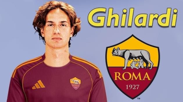Ghilardi là tân binh hứa hẹn của Roma.