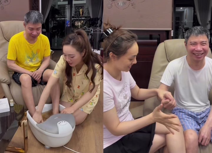 Bà xã Công Lý lên tiếng khi gây tranh cãi vì xưng hô trống không với chồng
