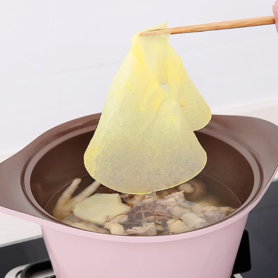 Giấy thấm giúp vớt váng mỡ