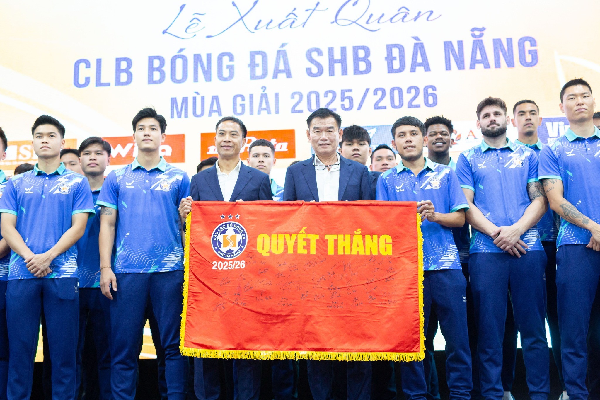 CLB Đà Nẵng đặt mục tiêu lọt vào top 5 V-League mùa giải 2025-26. Ảnh: CLB Đà Nẵng.