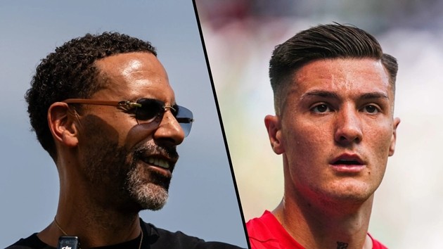 Rio Ferdinand đánh giá cao Benjamin Sesko.