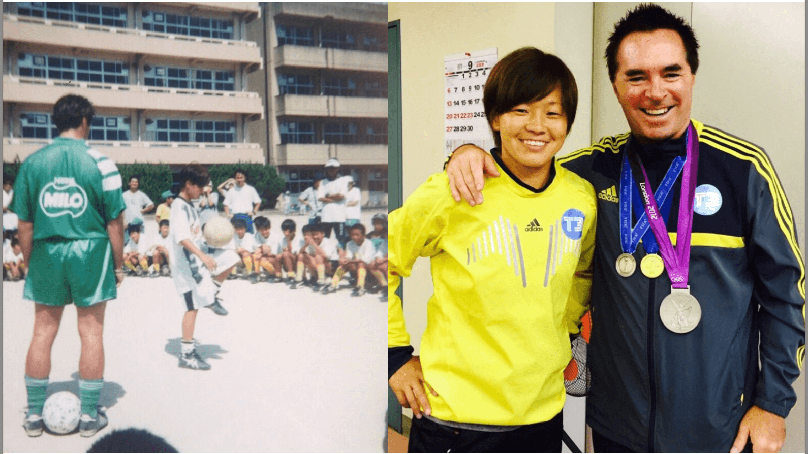 Byer bên cô học trò Aya Miyama, người đã đưa Nhật lên đỉnh World Cup nữ 2011