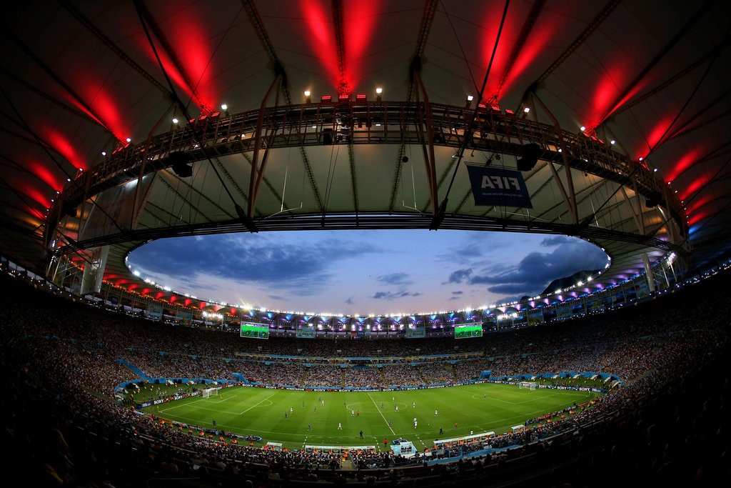 Maracana là nơi tổ chức các trận đấu của World Cup 2014