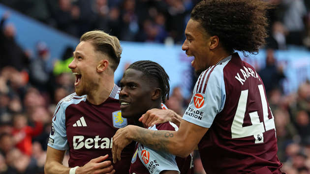 Aston Villa đứng thứ 6 ở Ngoại hạng Anh mùa giải 2024/25.