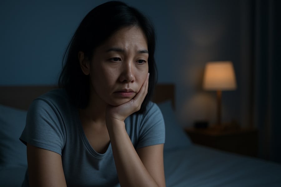 Buổi tối là thời điểm những dấu hiệu lão hóa sớm bắt đầu lộ rõ trên khuôn mặt và cơ thể.
