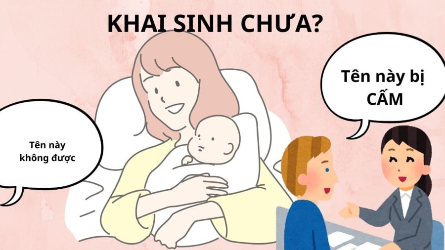 Luật pháp có những quy định về đặt tên