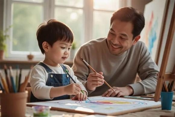 Có những phụ huynh rất tôn trọng suy nghĩ của trẻ, dù trẻ nói gì cũng đồng tình, nhưng lại không giúp con biến ý tưởng thành hành động cụ thể.