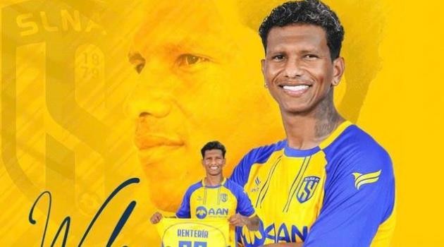 SLNA ký hợp đồng với Carlos Enrique Renteria Olaya.
