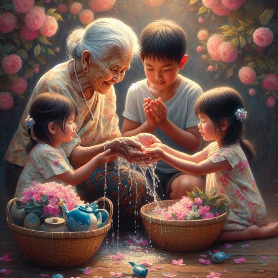 Gia đình chú trọng dạy con từ nhỏ thì sẽ hưng thịnh