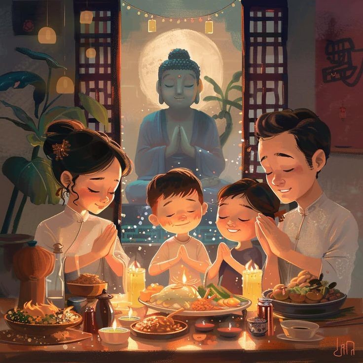 Gia đình có lối sống đạo hiếu, tôn trọng tình thân thì sẽ hưng thịnh giàu có