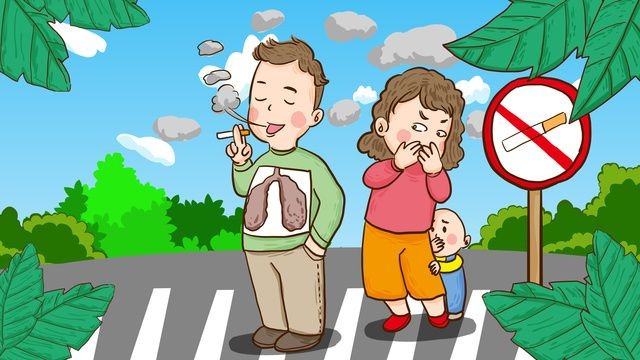 Cha mẹ hút thuốc hoặc để con tiếp xúc với môi trường nhiều khói thuốc sẽ hại trẻ