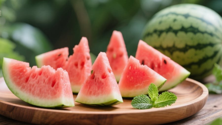 Dưa hấu chứa nhiều dưỡng chất, mang lại không ít lợi ích cho sức khỏe.