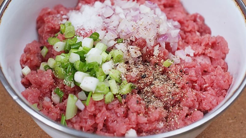 Ướp thịt bò
