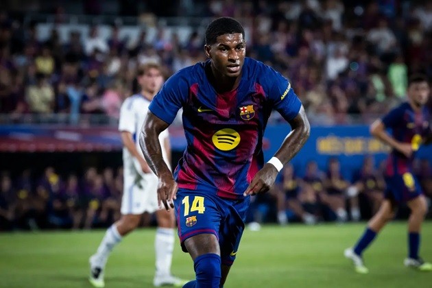 Rashford đã ghi bàn cho Barca.